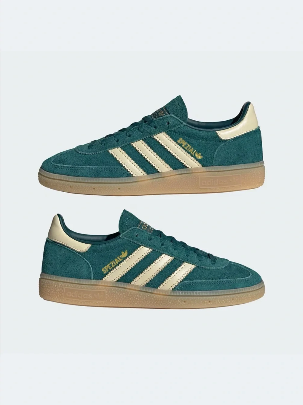 adidas Handball Spezial Suede Men's Sneakers in Green and White